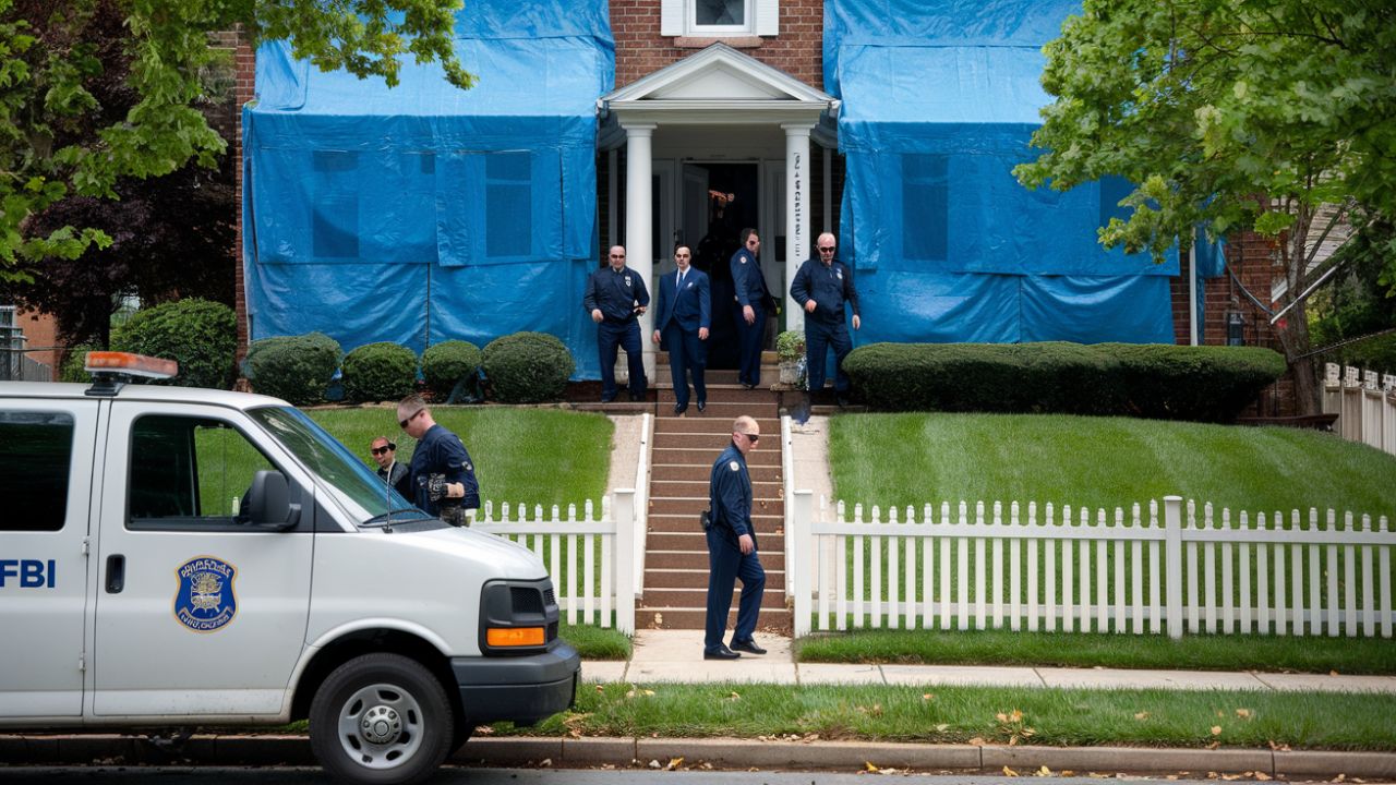 FBI Search Niles Ohio Home