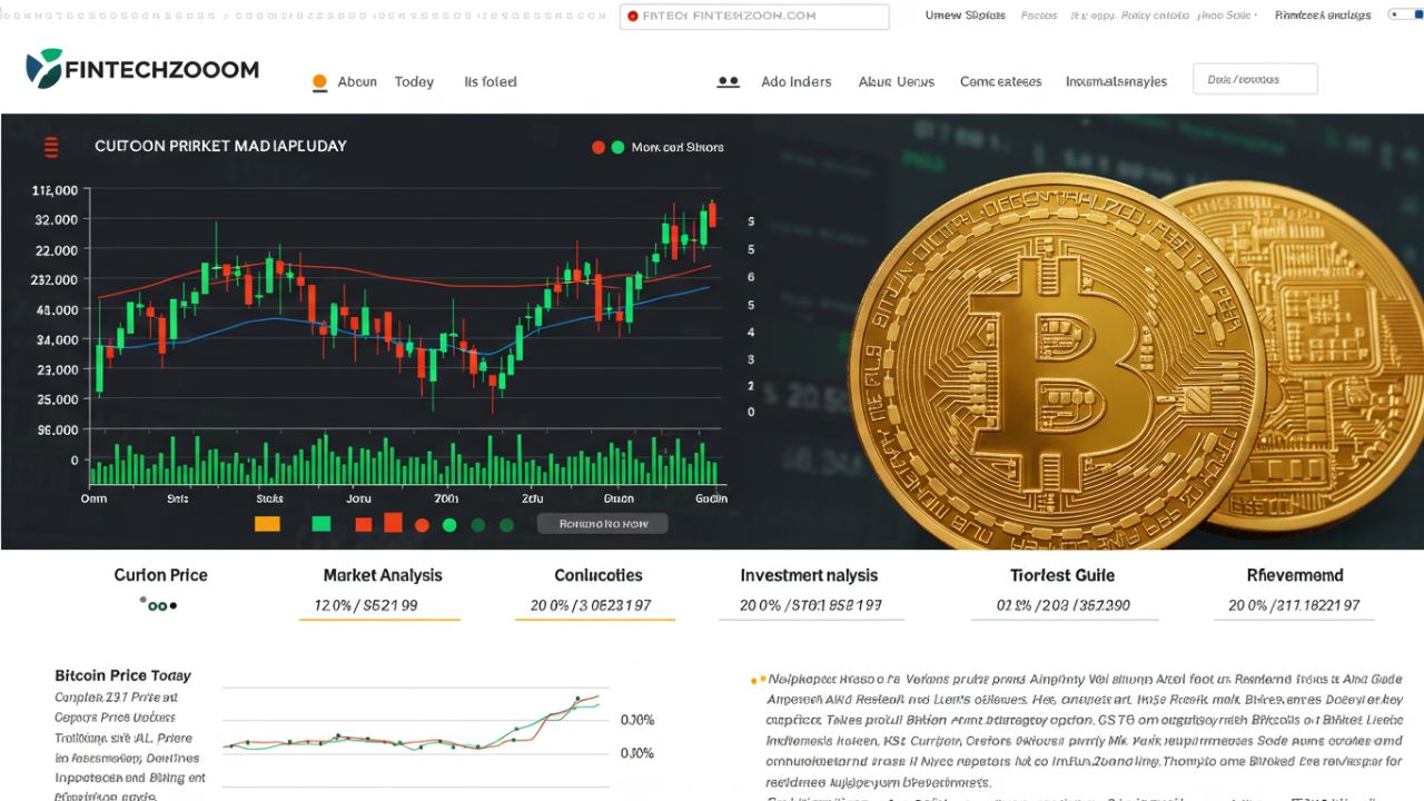 FintechZoom.com Bitcoin Price Today