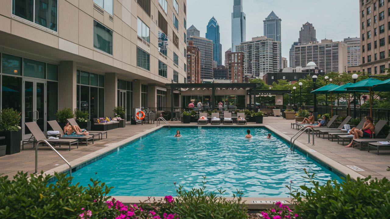 Hotels in Philadelphia with Outdoor Pools
