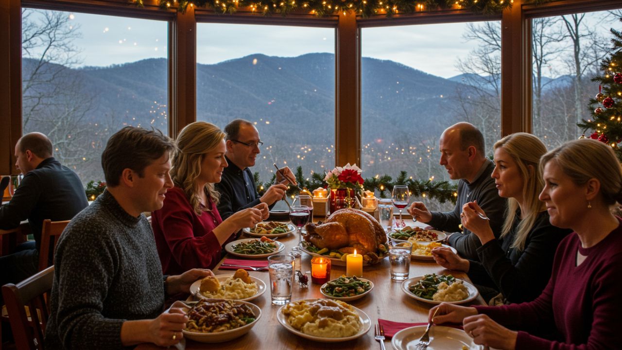 Christmas Dinner Gatlinburg TN
