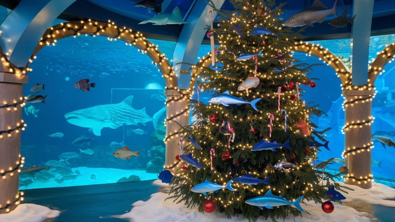 Christmas at the Georgia Aquarium