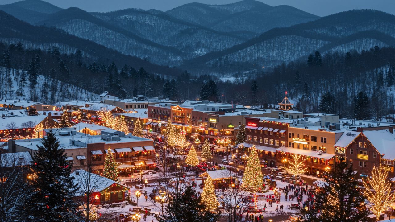 Gatlinburg TN Christmas Time