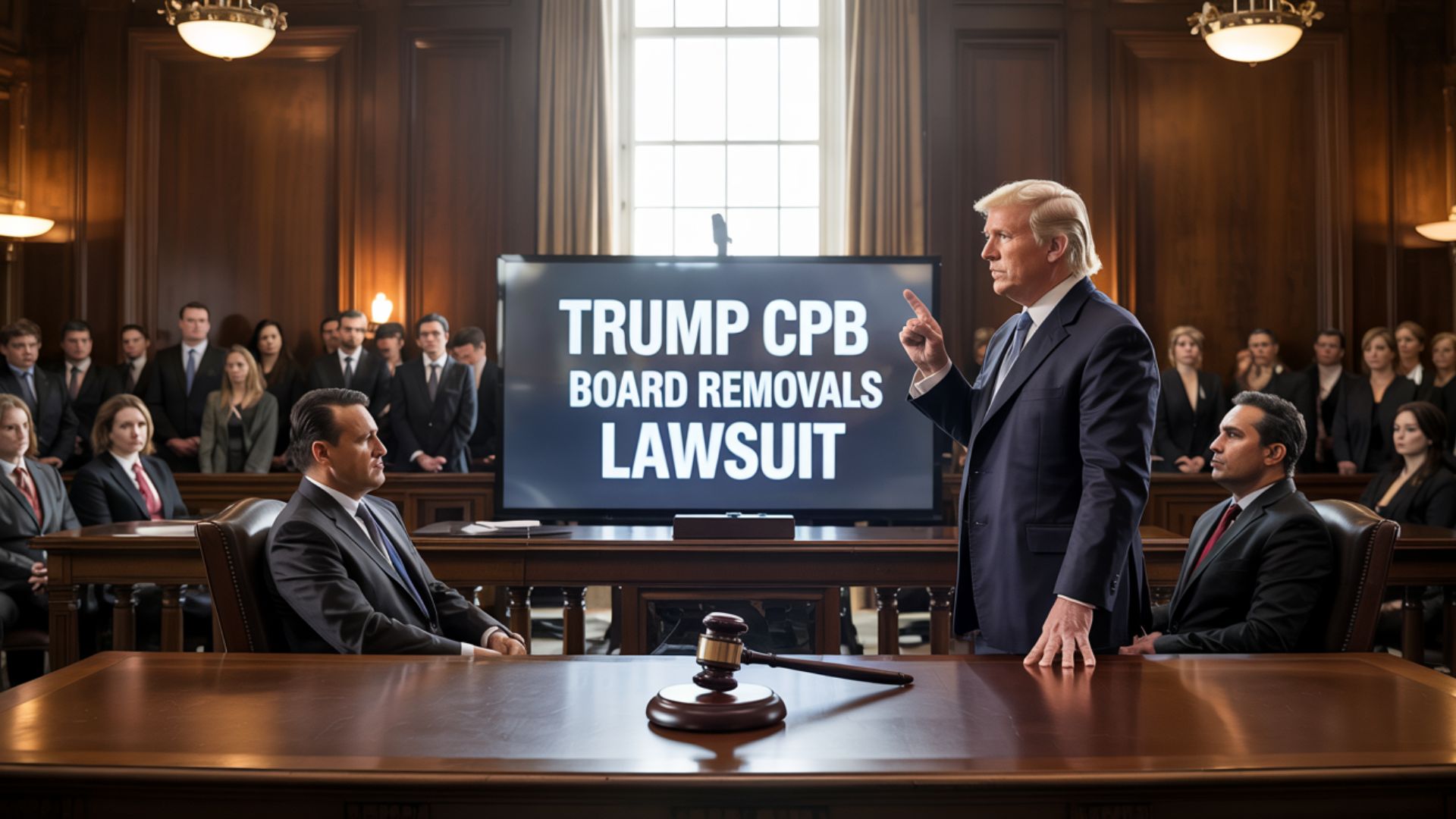 Trump CPB Board Removals Lawsuit