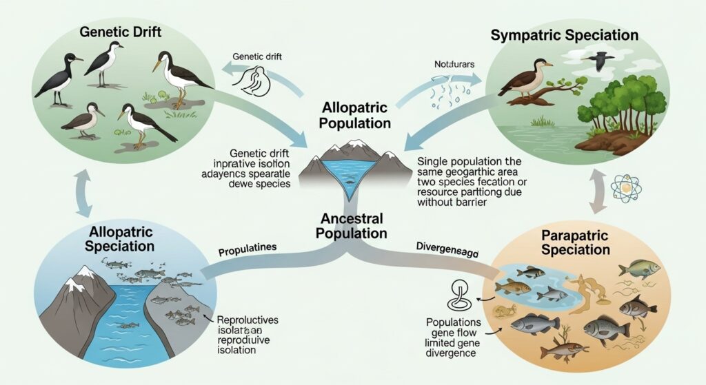 The Process of Speciation: How New Species Emerge in Nature - Truyentiki