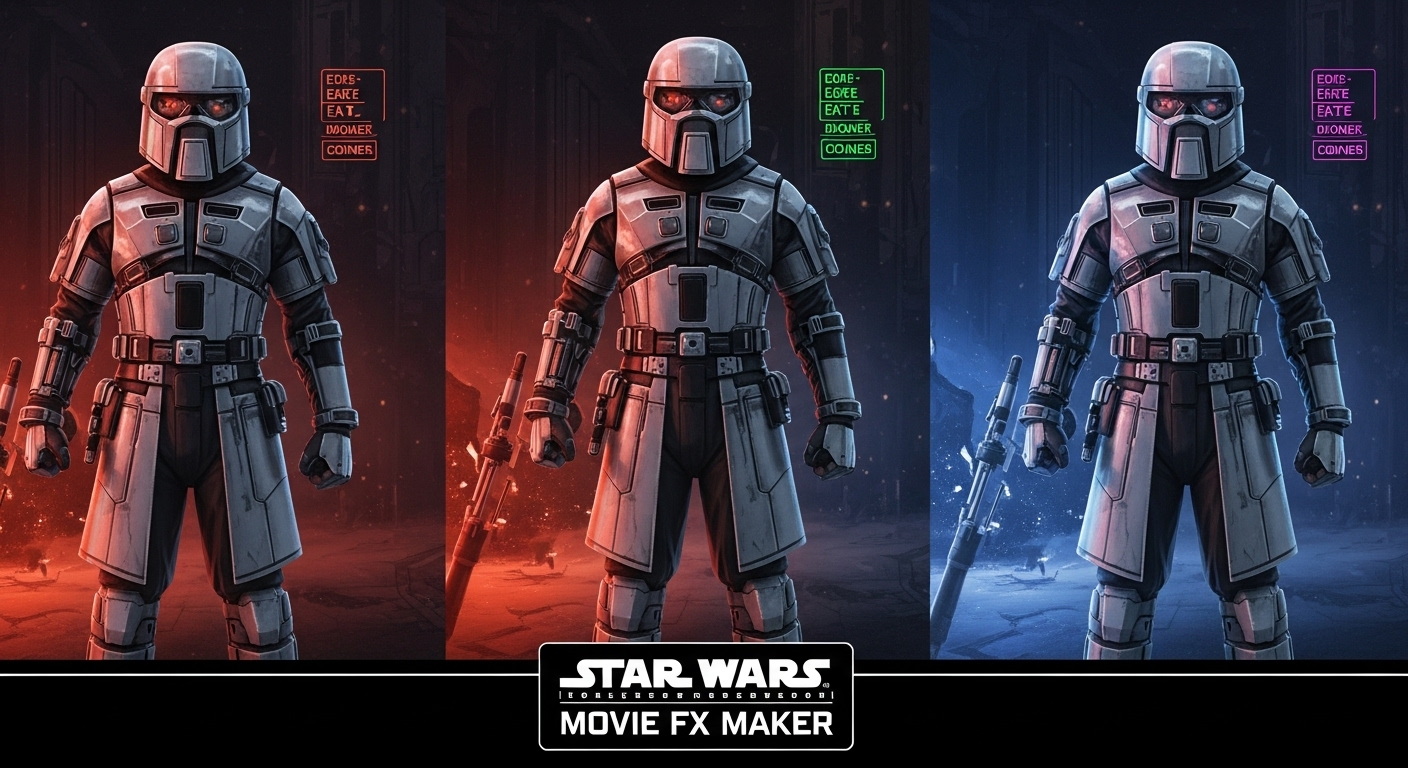 Star Wars Movie FX Maker Codes