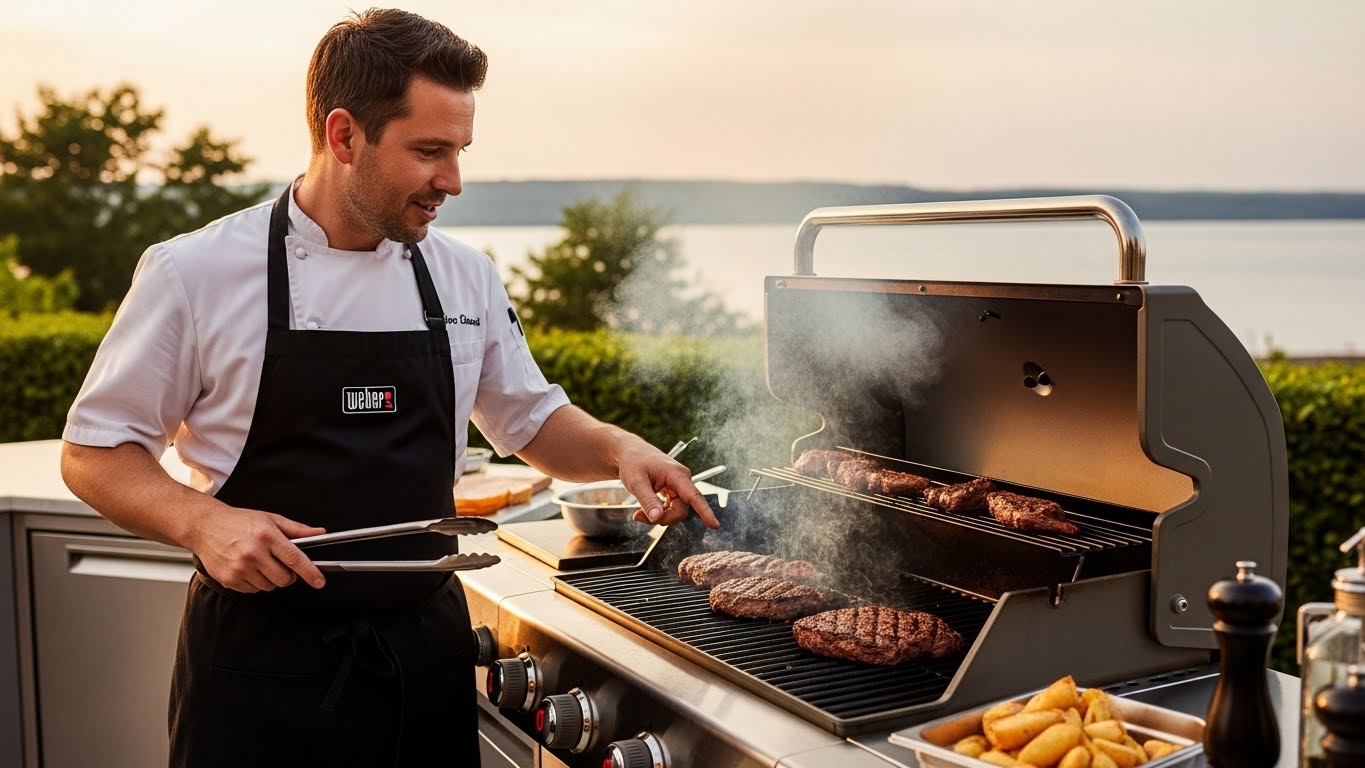 Weber Grill Demonstration