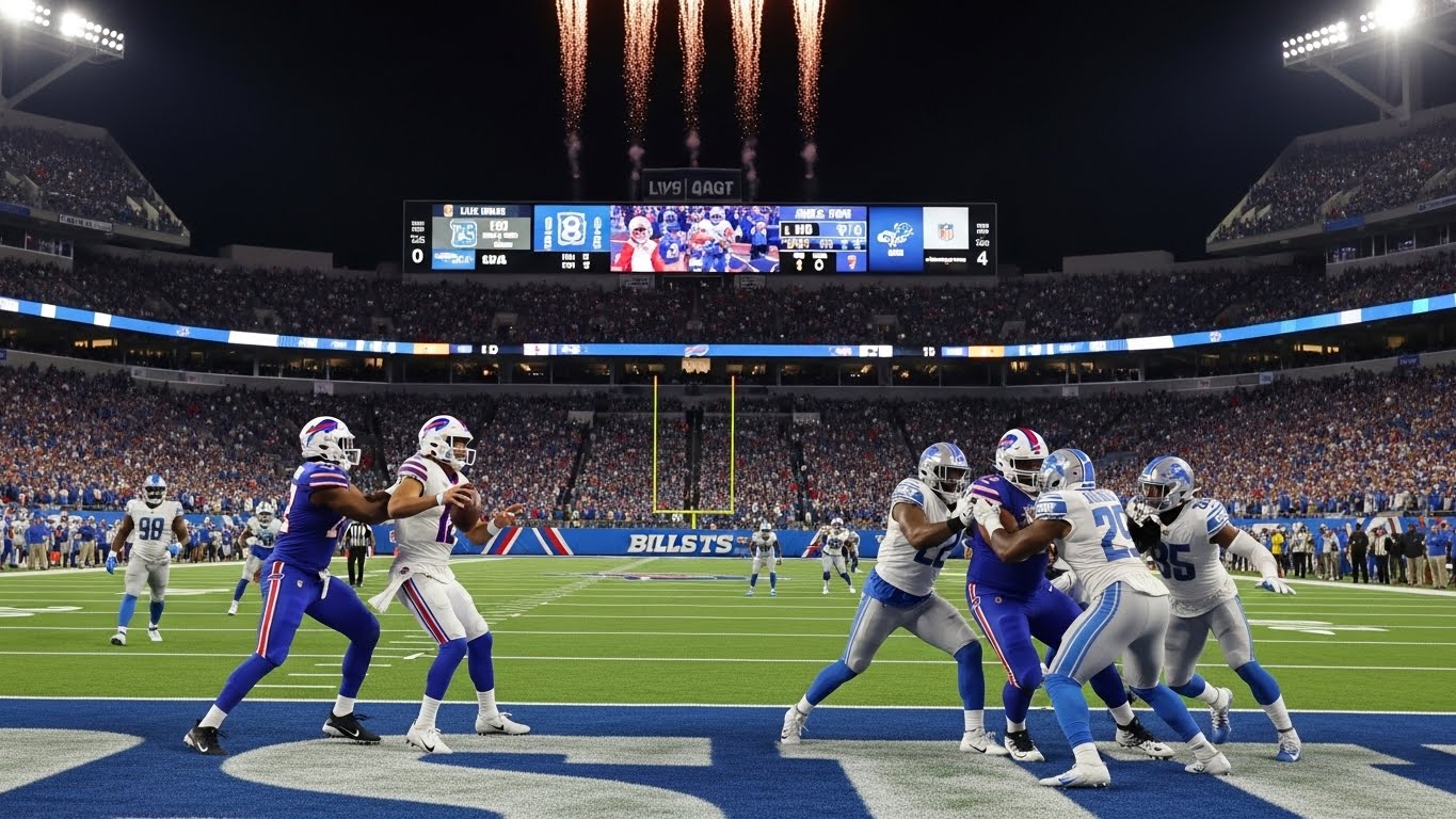 Buffalo Bills vs Detroit Lions