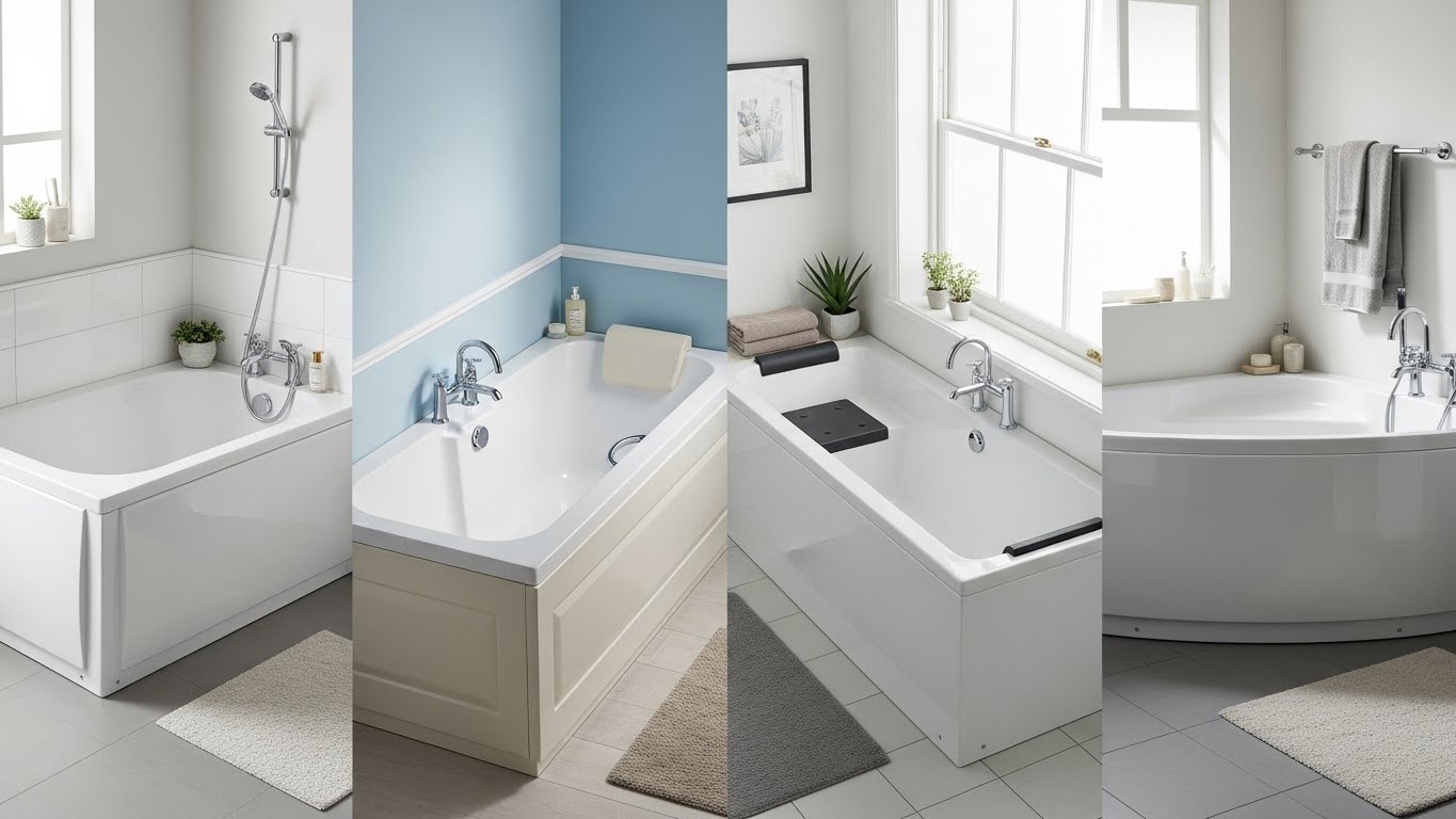 The Best Bathtubs for Small UK Bathrooms