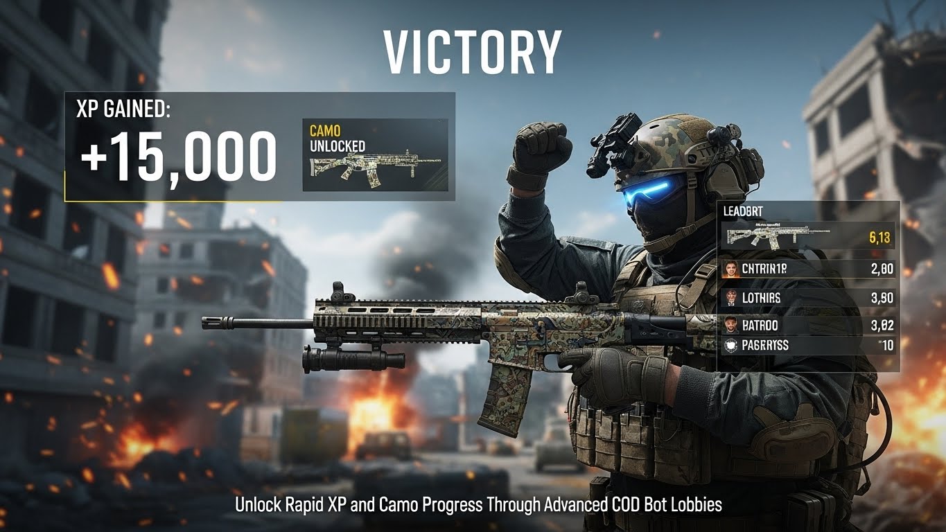 Unlock Rapid XP and Camo Progress Through Advanced COD Bot Lobbies
