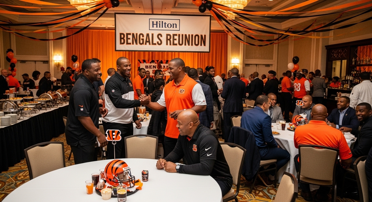 Mike Hilton Bengals Reunion