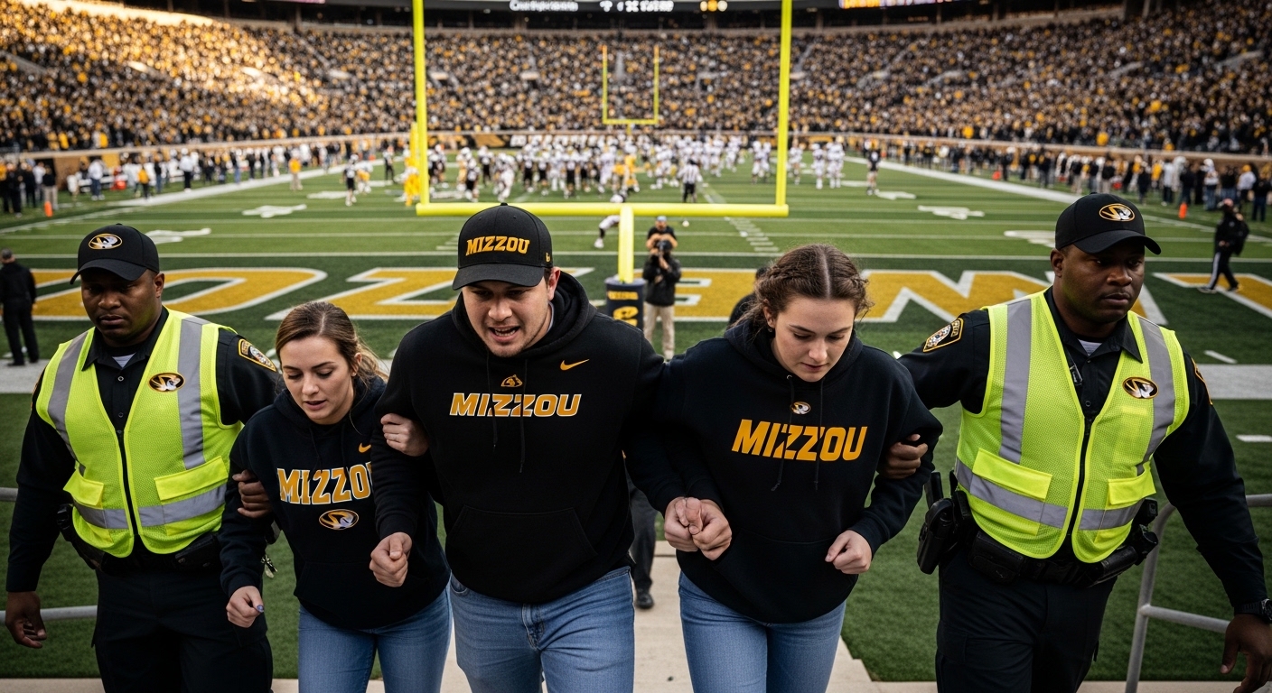 Mizzou Football Game Fan Ejections