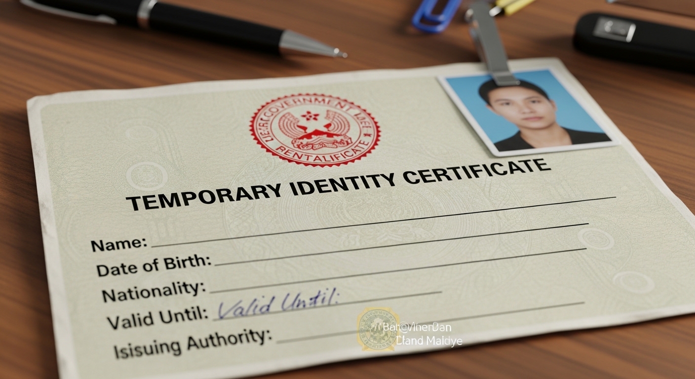 Temporary Identity Certificates