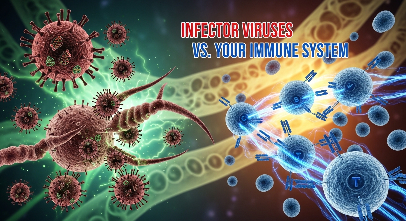 Infector Viruses vs. Your Immune System