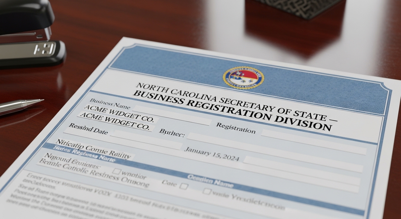 North Carolina SOS Business