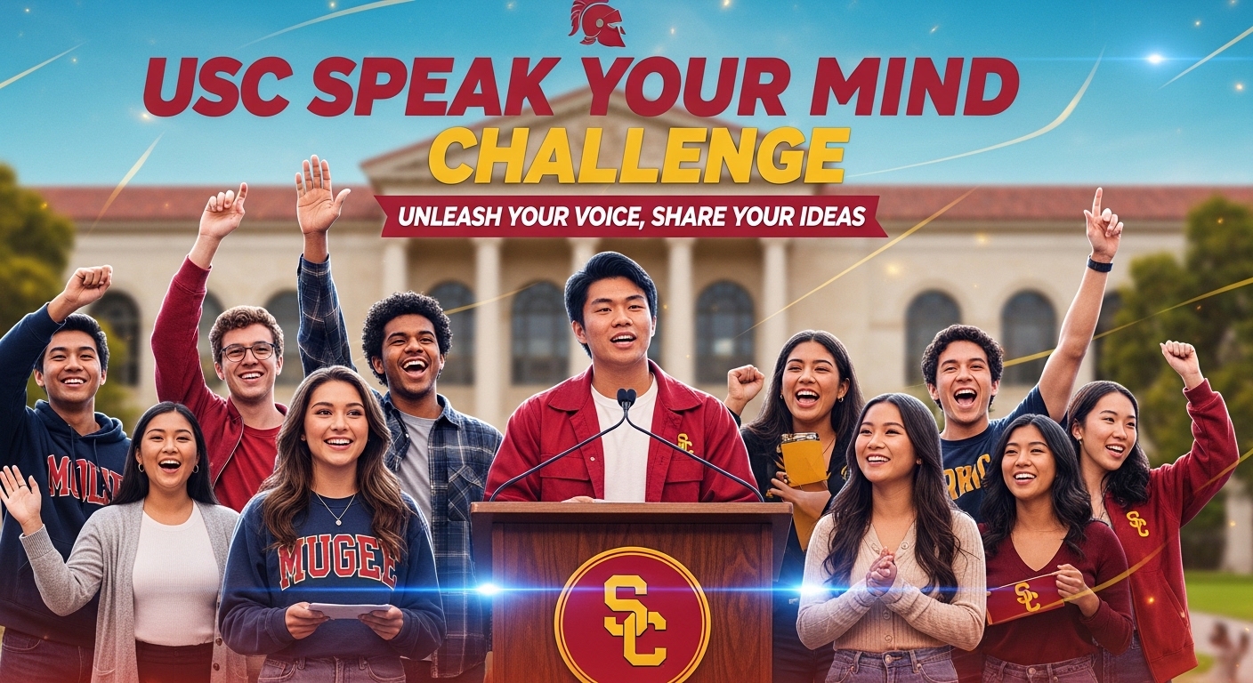 USC Speak Your Mind Challenge
