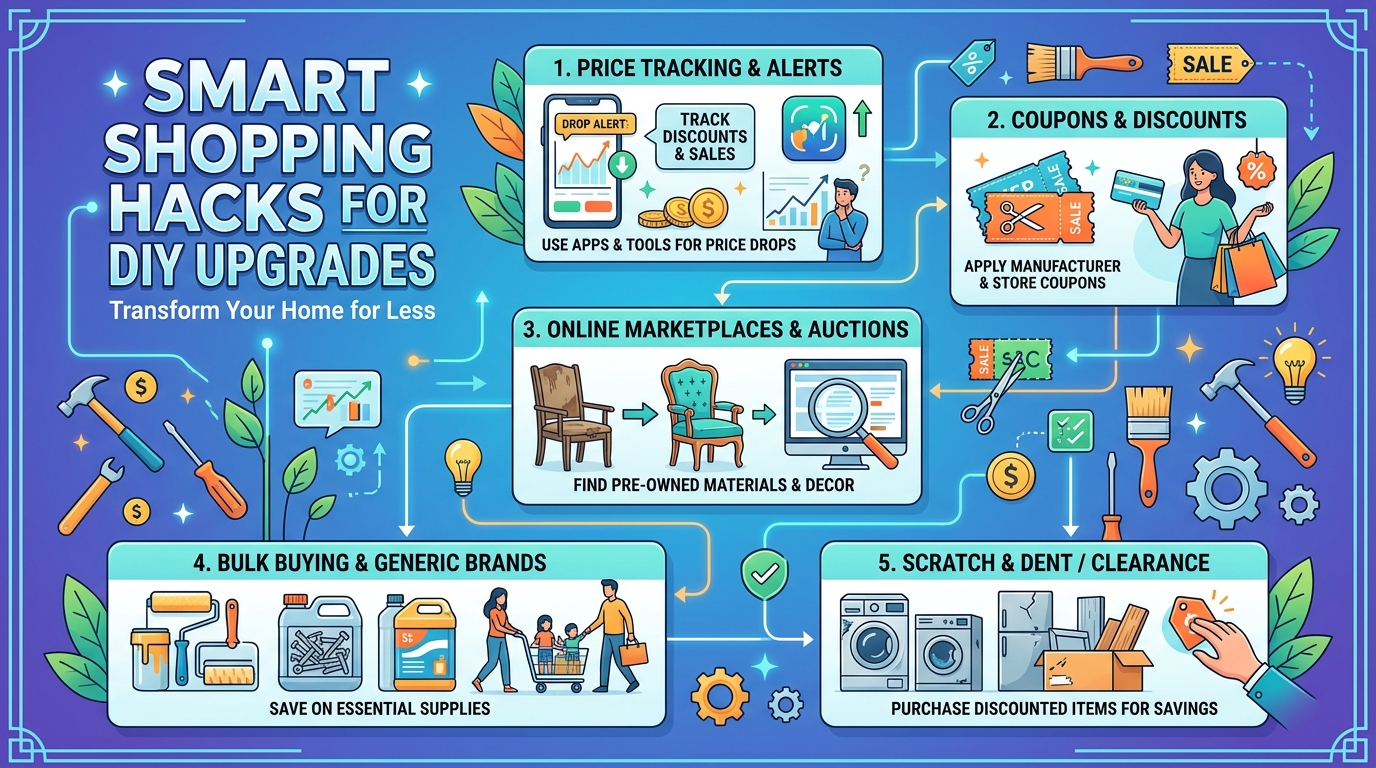 6 DIY Upgrades Using Smart Shopping Hacks